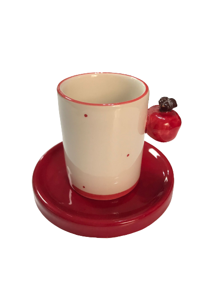 Kahve Fincanı Nar El Yapımı