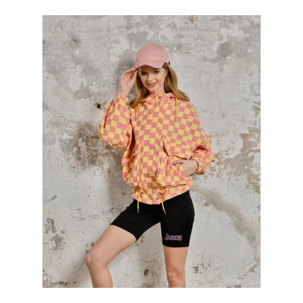 CEKET DAMALI KAPÜŞONLU