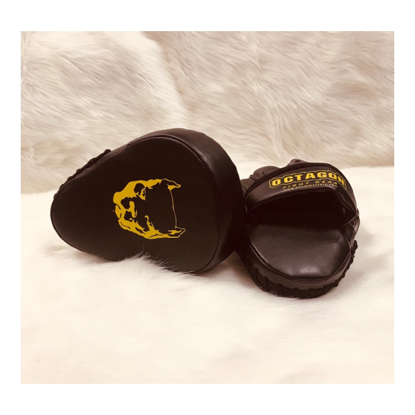 Octagon Eğri Ellik Lapa PU Siyah