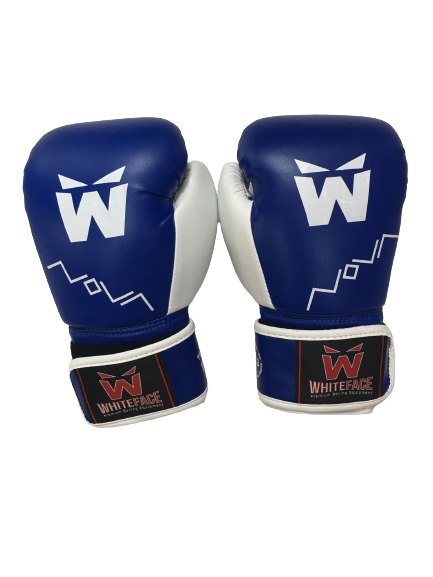WHİTEFACE BOKS ELDİVENİ MAVİ BEYAZ 