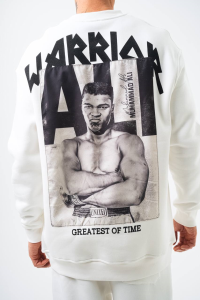 Octagon Sweat Muhammad Ali Beyaz