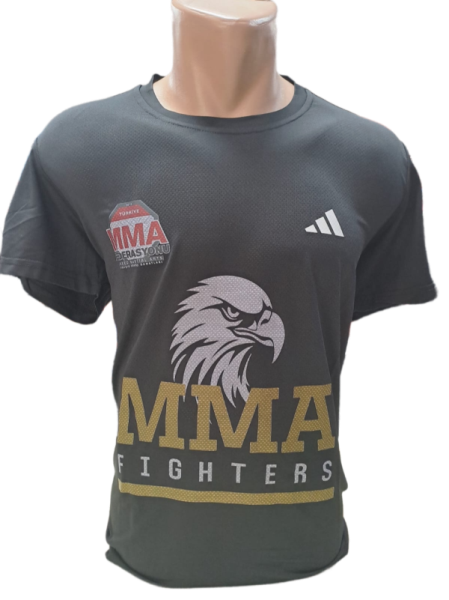 Tişört Mma  Logolu Siyah